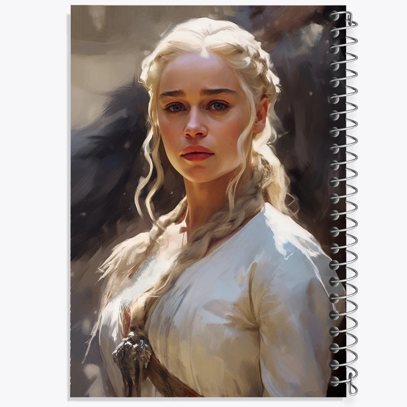 دفتر شطرنجی 50 برگ خندالو مدل گیم آف ترونز کد F1301