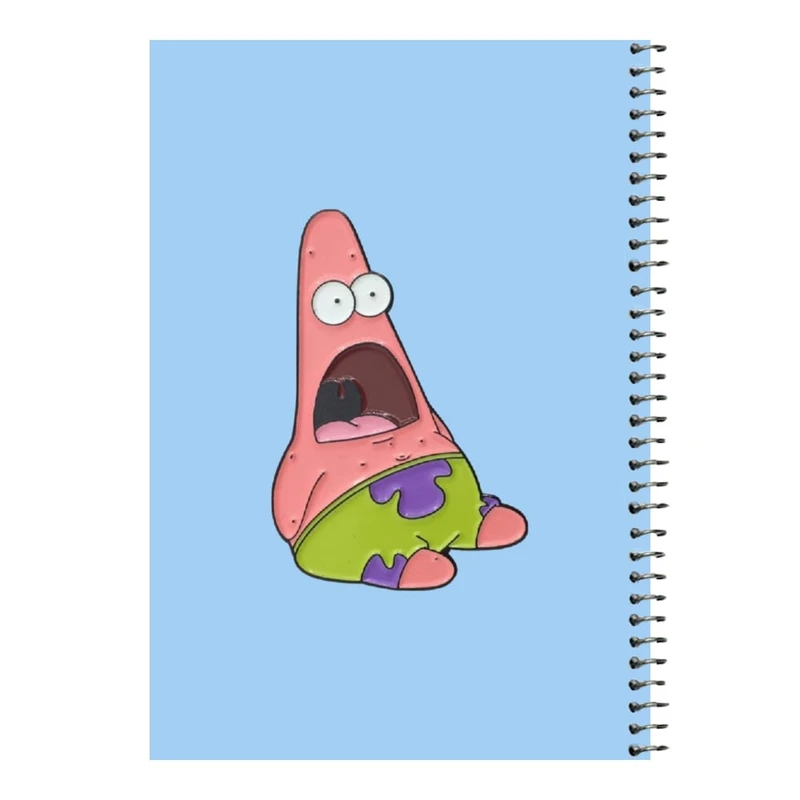 دفتر مشق 80 برگ اس جی مدل پاتریک کد۱   