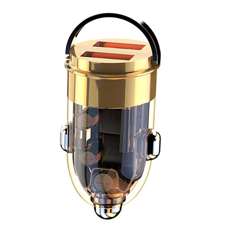 شارژر فندکی 240 وات 2 پورت مدل G22 شارژر فندکی 240 وات 2 پورت مدل G22