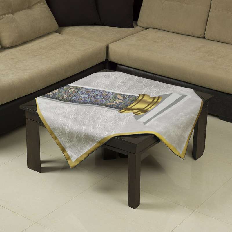 رومیزی شمسه نگار مدل DTr653