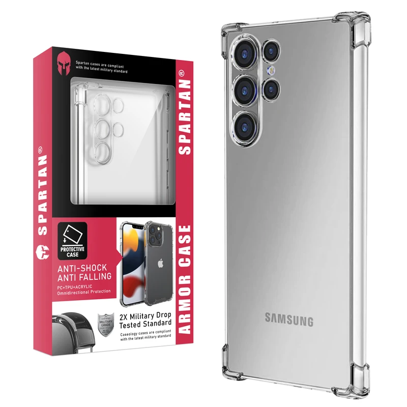 کاور اسپارتان مدل Airbag مناسب برای گوشی موبایل سامسونگ Galaxy S23 Ultra