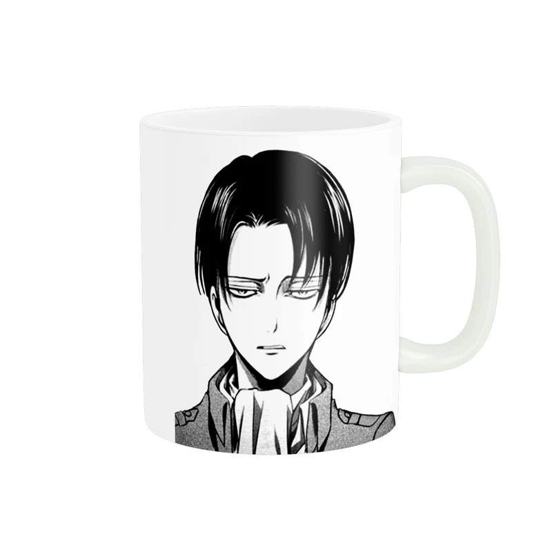 ماگ پادآفرین طرح انیمه اتک ان تایتان کاپتان لیوای Attack on Titan کد 0848