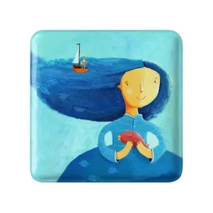 پیکسل خندالو طرح قایق و دریا کد 5979