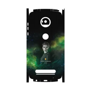 MAHOOT Scarlett Johansson-FullSkin Cover Sticker for Motorola Moto Z2 Play