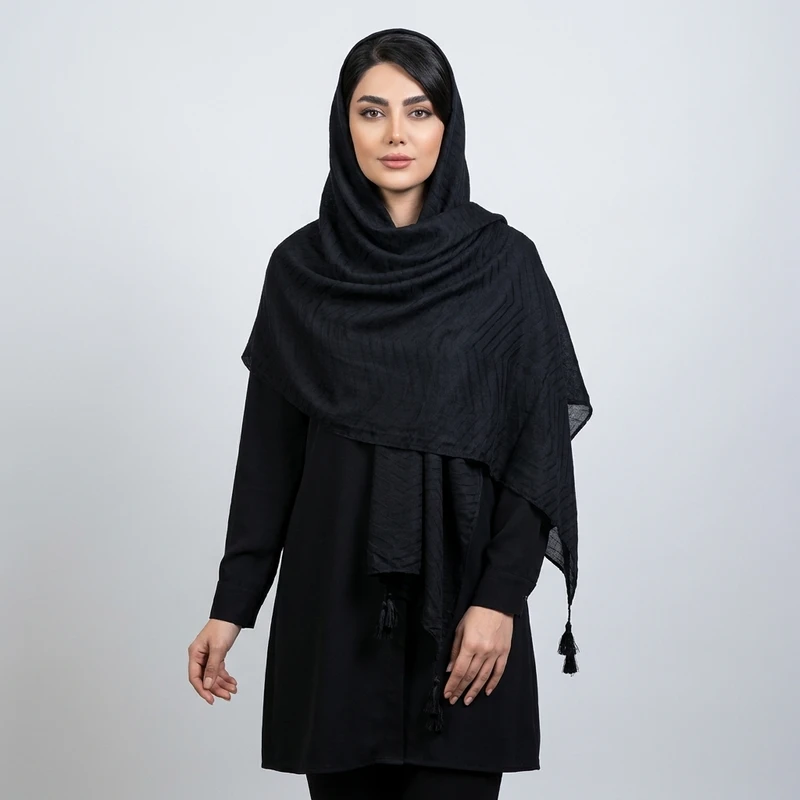 شال زنانه مدل نخی 