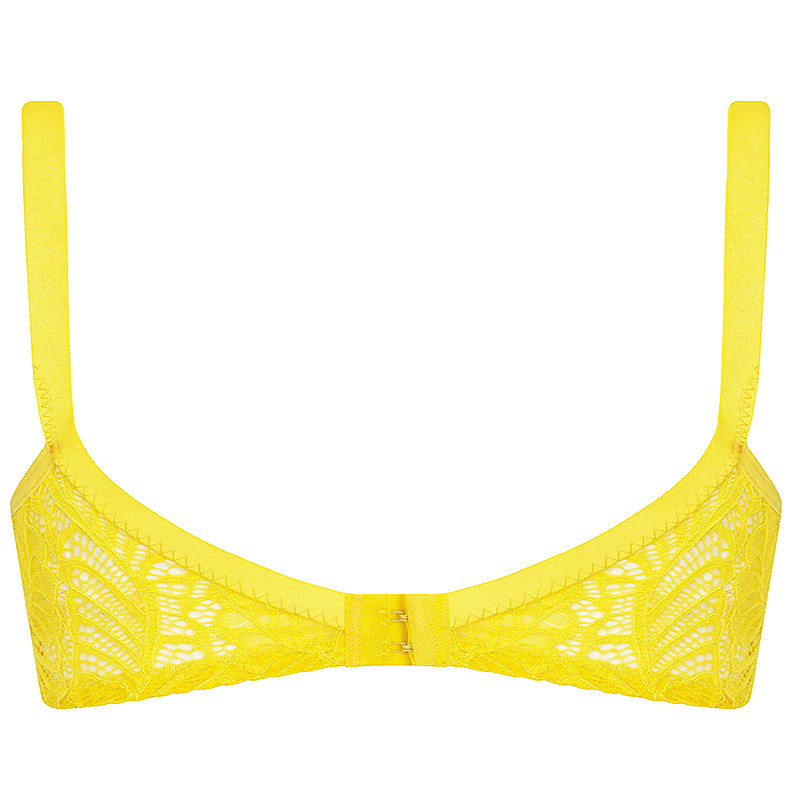 سوتین زنانه دکسونری مدل 125004010 دانتل رنگ زرد