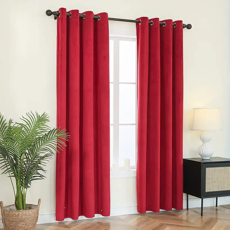 پرده سیت پیرو مدل مخمل هازان سایز 140 × 280 سانتی متر