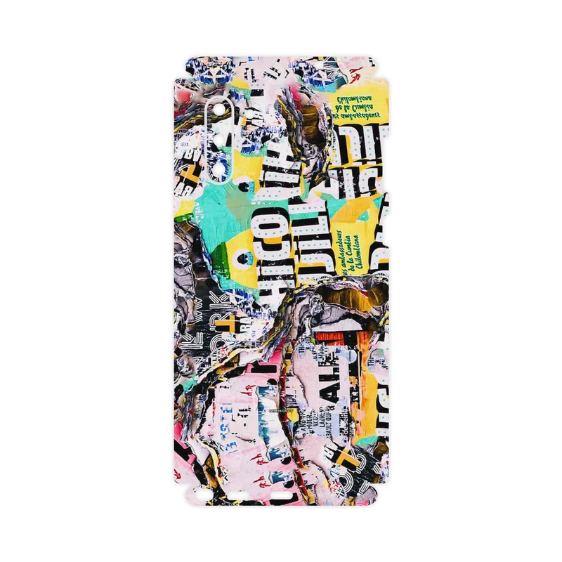 برچسب پوششی ماهوت مدل Collage of Teared Paper-FullSkin مناسب برای گوشی موبایل سامسونگ Galaxy Note 10