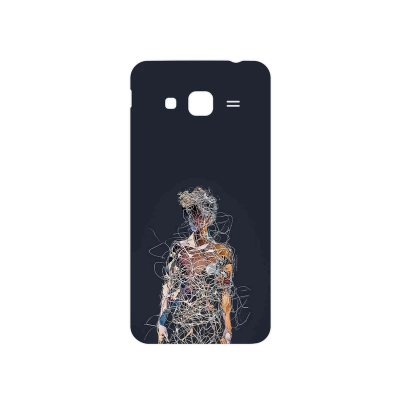 برچسب پوششی ماهوت مدل Strings Digital Art 1 مناسب برای گوشی موبایل سامسونگ Galaxy J3 2016