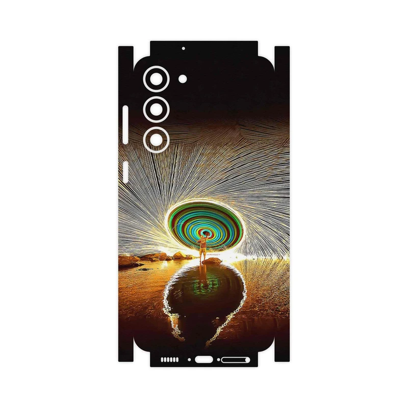 برچسب پوششی ماهوت مدل Night Light Fountain-FullSkin مناسب برای گوشی موبایل سامسونگ Galaxy S23 Plus