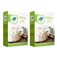 پودر کیک وانیلی جمع - 500 گرم بسته 2 عددی