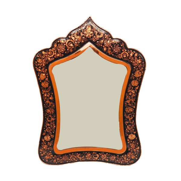 آیینه قلمزنی طرح گل و مرغ کد 065 آیینه قلمزنی طرح گل و مرغ کد 065