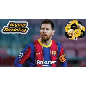 بنر تولد طرح  مسی و بادکنک کد 05710056