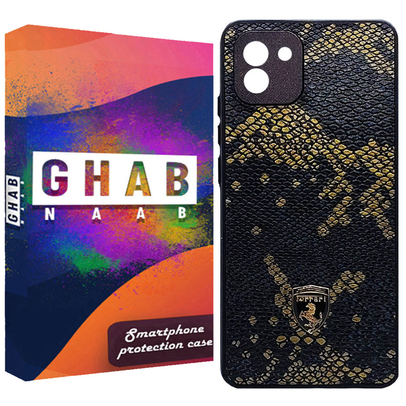 کاور قاب ناب مدل پوست ماری مناسب برای گوشی موبایل سامسونگ Galaxy A03