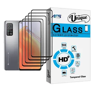 AFS Unique Glass MIX004 Screen Protector For Xiaomi Mi 10T 5G Pack Of 4