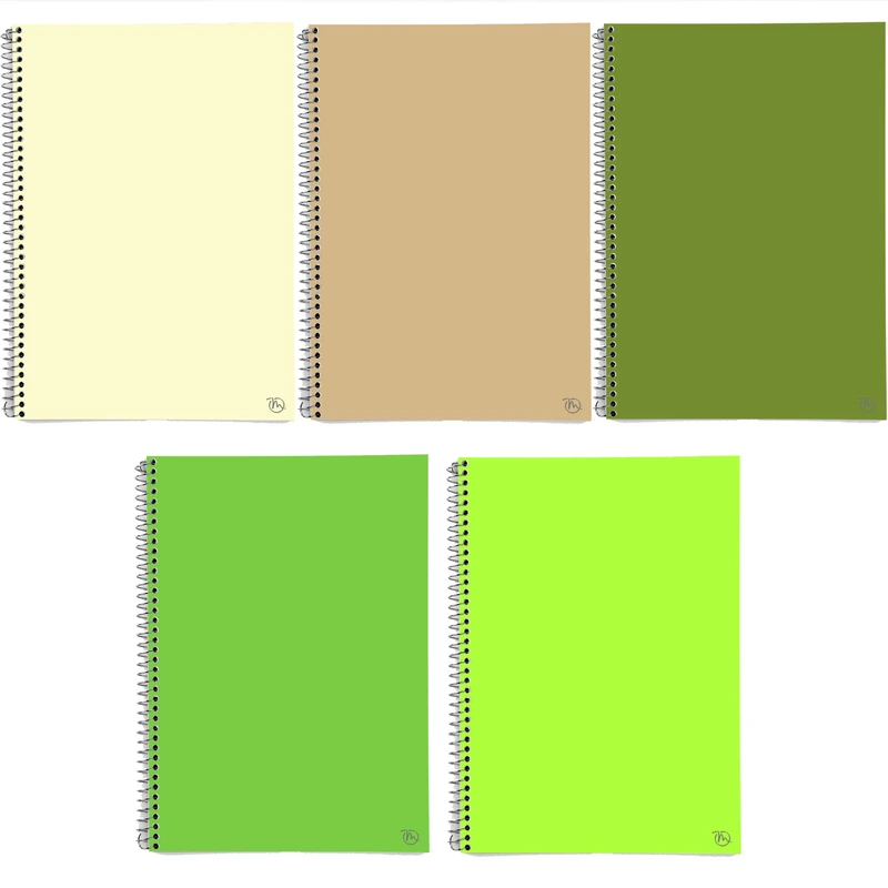 دفتر مشق 50 برگ مدوپد طرح ساده کد BD10053 مجموعه 5 عددی