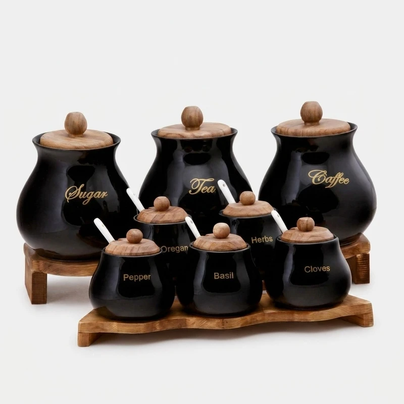 ست پاسماوری 8 پارچه مدل خمره ای دربدار 