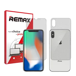 Remax HyMTT model matte screen protector suitable for the Apple iPhone X mobile phone along with the back protector
