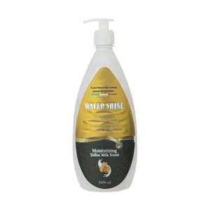 مایع دستشویی کرمی واتر شاین مدل Toffee Milk Scent حجم 1000 میلی لیتر