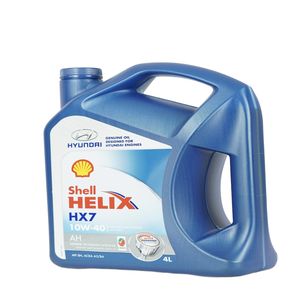 روغن موتور خودرو بنزینی شل مدل Shell Helix HX7 AH 10W-40 (SN A3/B4) SN 10W-40 حجم 4 لیتر
