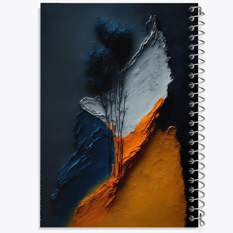 دفتر مشق 100 برگ خندالو طرح انتزاعی کد F2363