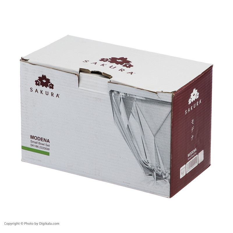پیاله ماست خوری ساکورا مدل مودنا کد SK18622200W بسته 6 عددی پیاله ماست خوری ساکورا مدل مودنا کد SK18622200W بسته 6 عددی