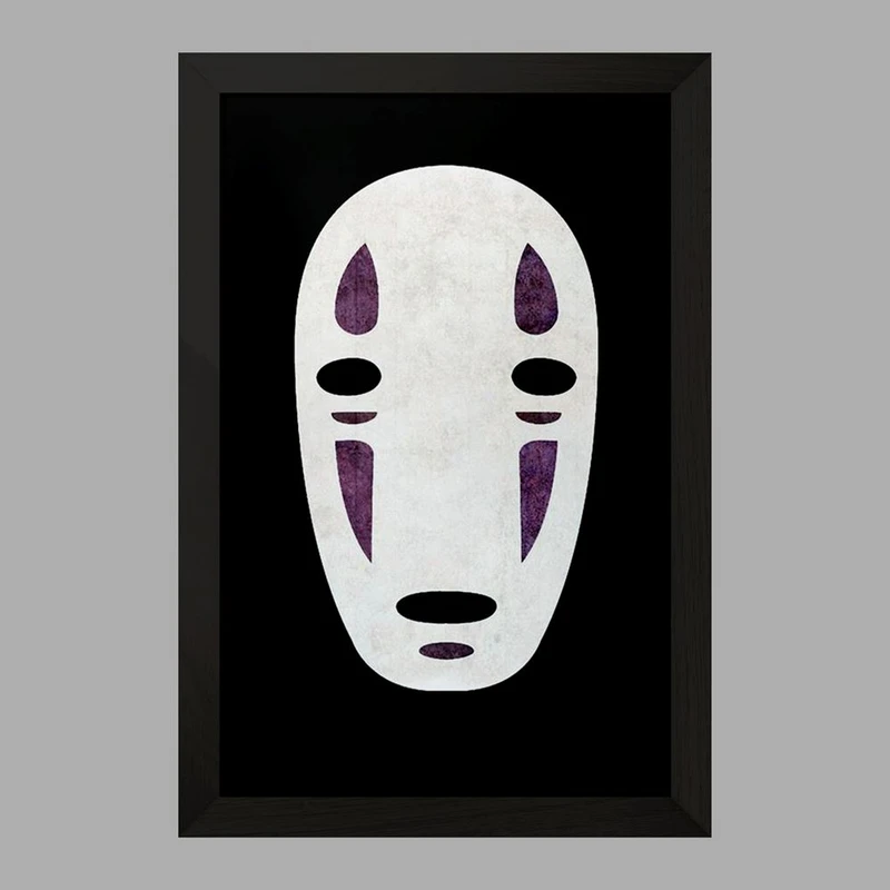 تابلو خندالو مدل کائوناشی انیمه شهر اشباح Spirited Away  کد 4887