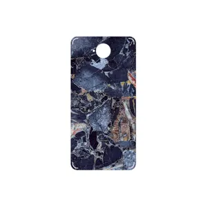 MAHOOT Broken black marble Cover Sticker for Microsoft Lumia 650