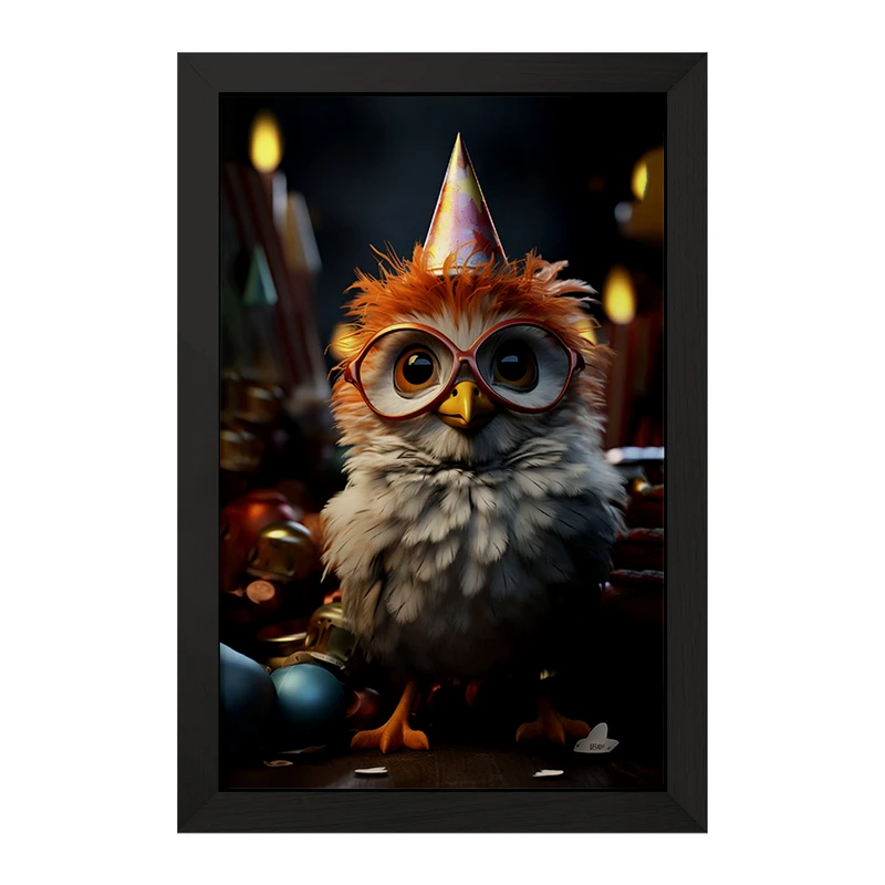 تابلو خندالو مدل جوجه بامزه کد F6627