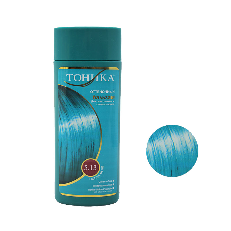 شامپو رنگ مو توهیکا مدل 2442 شماره 5.13 حجم 150 میلی لیتر رنگ آبی اقیانوسی