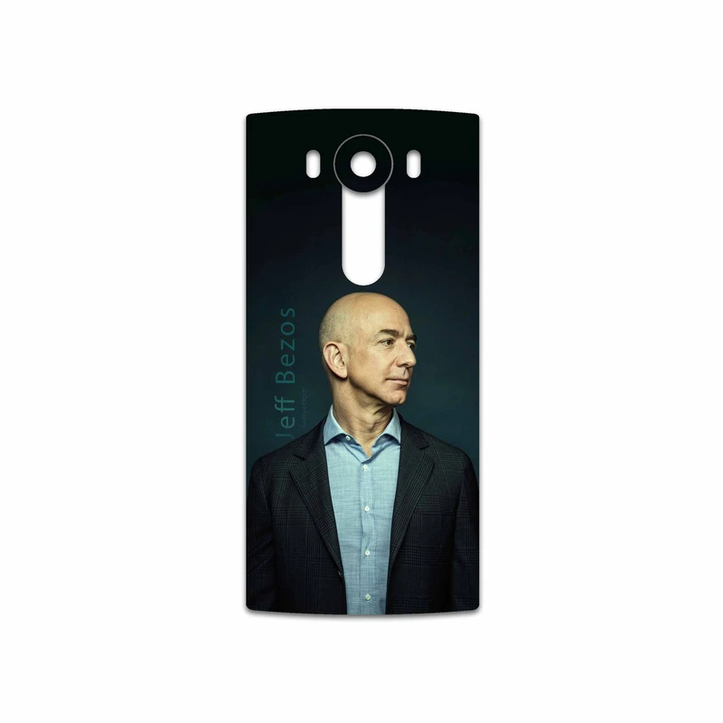 برچسب پوششی ماهوت مدل Jeff Bezos مناسب برای گوشی موبایل ال جی V10