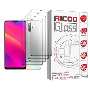Ricoo Glass MIX004 Screen Protector For Oppo A11 Pack Of 4