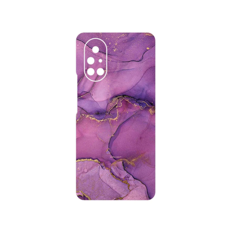 برچسب پوششی ماهوت مدل Purple Marble مناسب برای گوشی موبایل هوآوی Nova 8