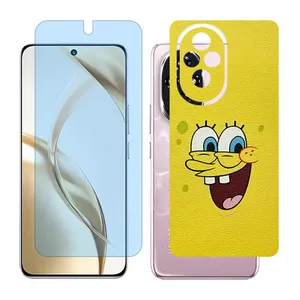 Glass Together model matte anti blue screen protector suitable for Honor 200 mobile phone with back cover sticker