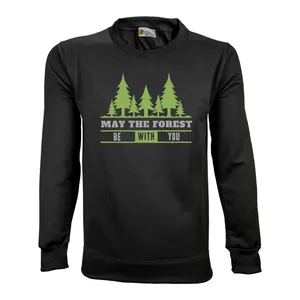 سویشرت مردانه پاتیلوک مدل May The Forest کد 3150114