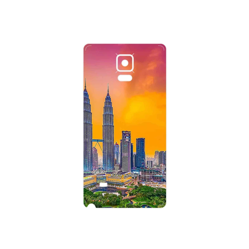 برچسب پوششی ماهوت مدل City of Kuala Lumpur مناسب برای گوشی موبایل سامسونگ Galaxy Note 4