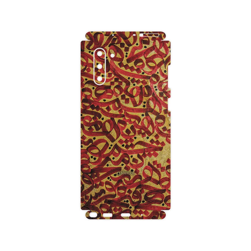 برچسب پوششی ماهوت مدل Nastaliq-6-FullSkin مناسب برای گوشی موبایل سامسونگ Galaxy Note10