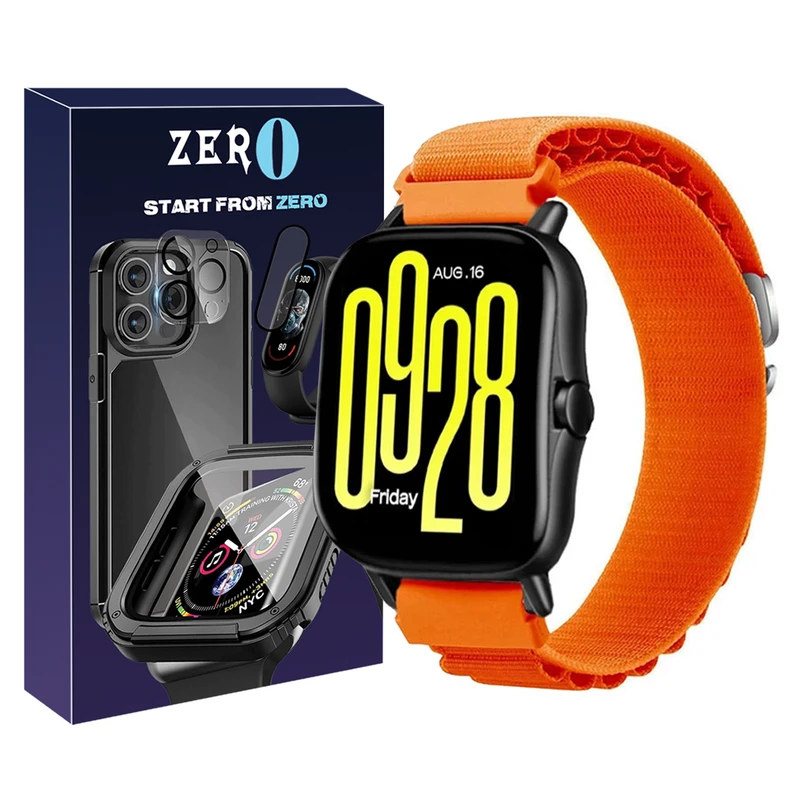 بند زیرو مدل Alpine ZR TW مناسب برای ساعت هوشمند شیائومی Redmi Watch 5 Active / Redmi Watch 5 Lite