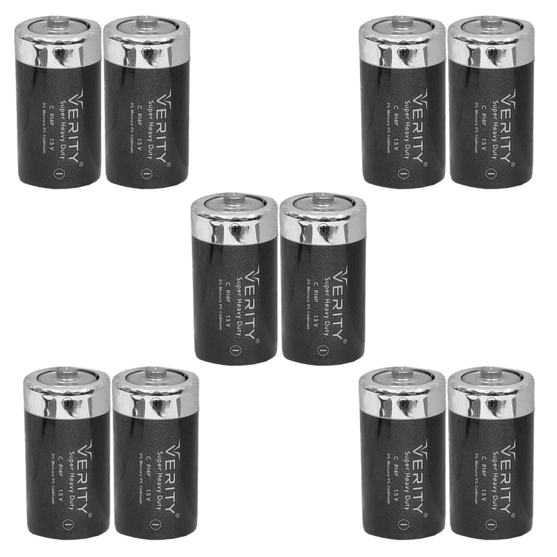 باتری C وریتی مدل Super Heavy Duty بسته 10 عددی
