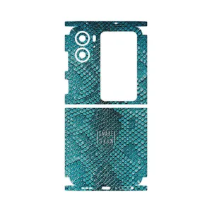 MAHOOT Blue Snake Skin-FullSkin Cover Sticker for Oppo Find N2 Flip