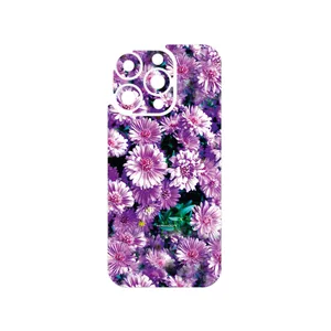 MAHOOT Purple_Flower Cover Sticker for Apple iPhone 16 Pro