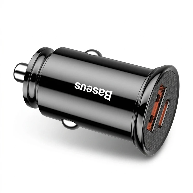 شارژر فندکی باسئوس مدل quick car charger pps 30w
