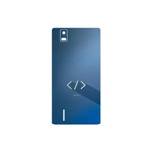 MAHOOT Minimal Coding icon Cover Sticker for Huawei Ascend P2