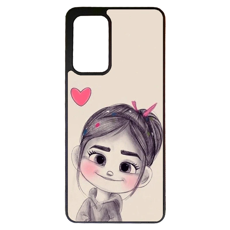 کاور گالری وبفر طرح دخترک مناسب برای گوشی موبایل سامسونگ galaxy a52s