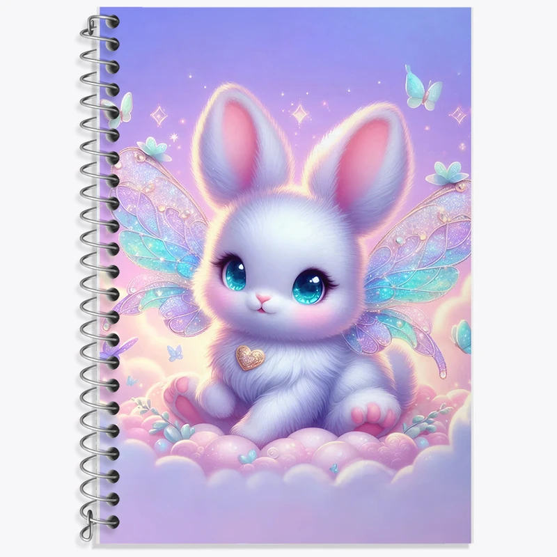 دفتر لغت 50 برگ خندالو طرح خرگوش بامزه کد F5379