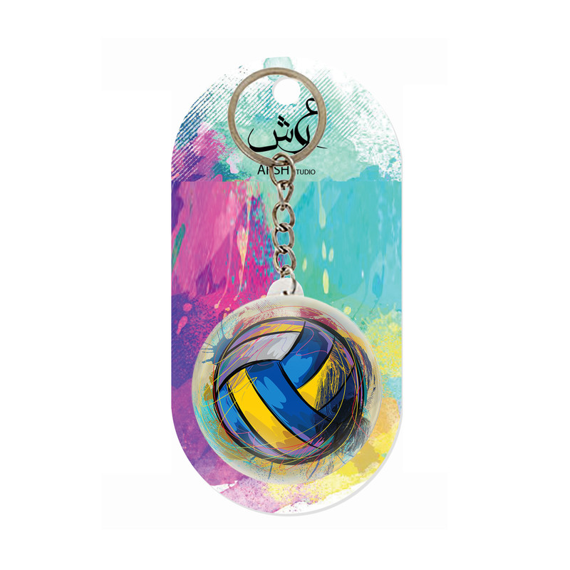 جاکلیدی عرش مدل ورزشی توپ والیبال کد Asj4082