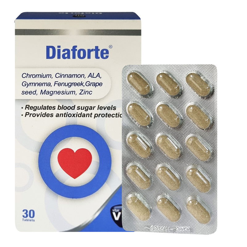 قرص دیافورت استار ویت بسته 30 عددی