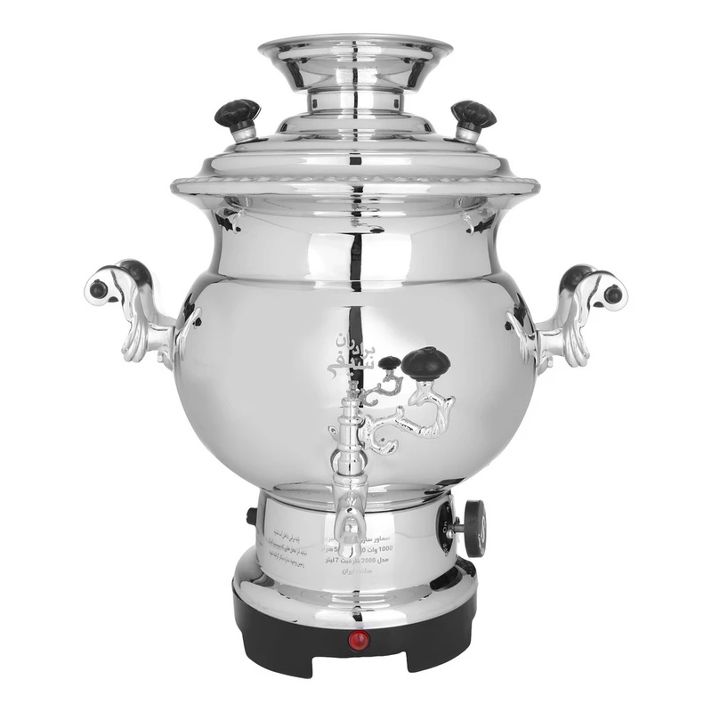 سماور برقی 1000 وات گروه صنعتی برادران سیفی مدل 2008 ظرفیت 8 لیتر