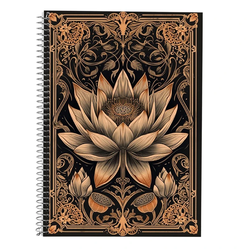 دفتر لغت 50 برگ مدوپد طرح فرش کد DF17455