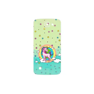MAHOOT Rainbow unicorn adventure Cover Sticker for LG K4